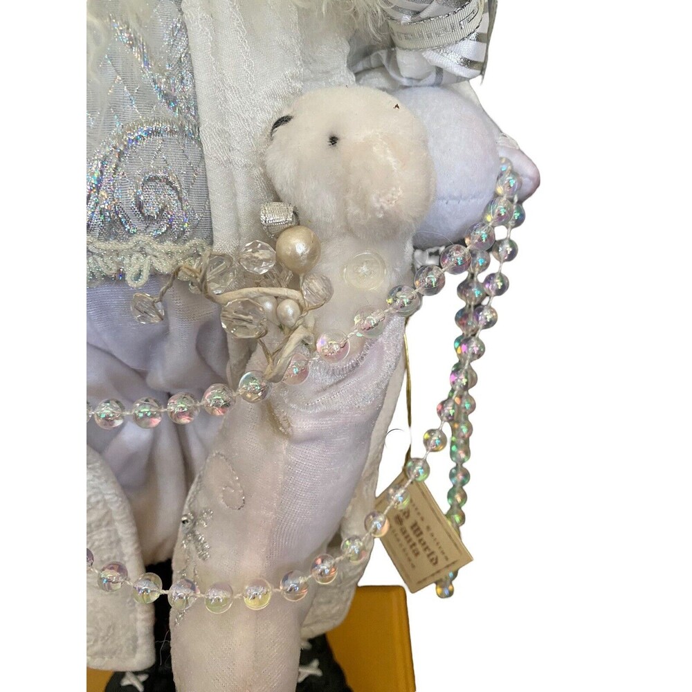 Vintage Old World Santa Collection 2004 Limited Edition All In White Christmas - Picture 3 of 12